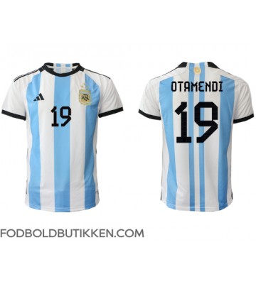 Argentina Nicolas Otamendi #19 Hjemmebanetrøje VM 2022 Kortærmet